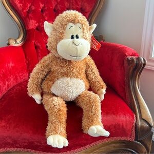 Retired Vintage Gund Flapjack #2626 Monkey Plush Stuffed Animal Has ALL TAGS